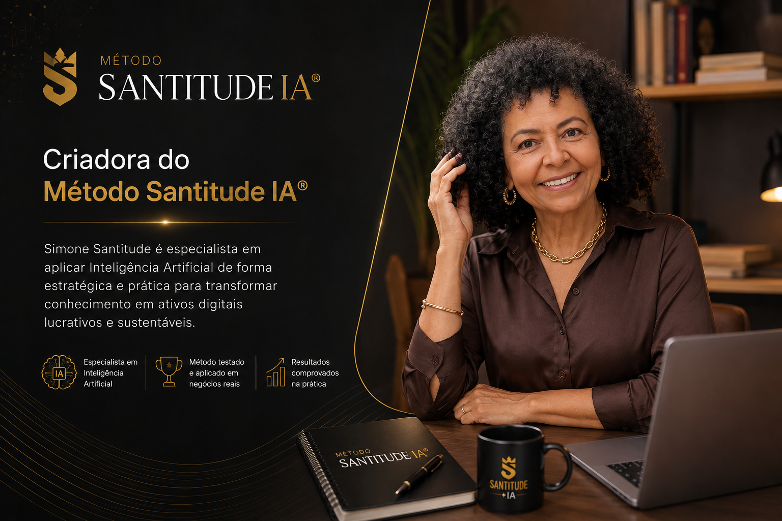 Simone Santitude, criadora do Método Santitude IA®